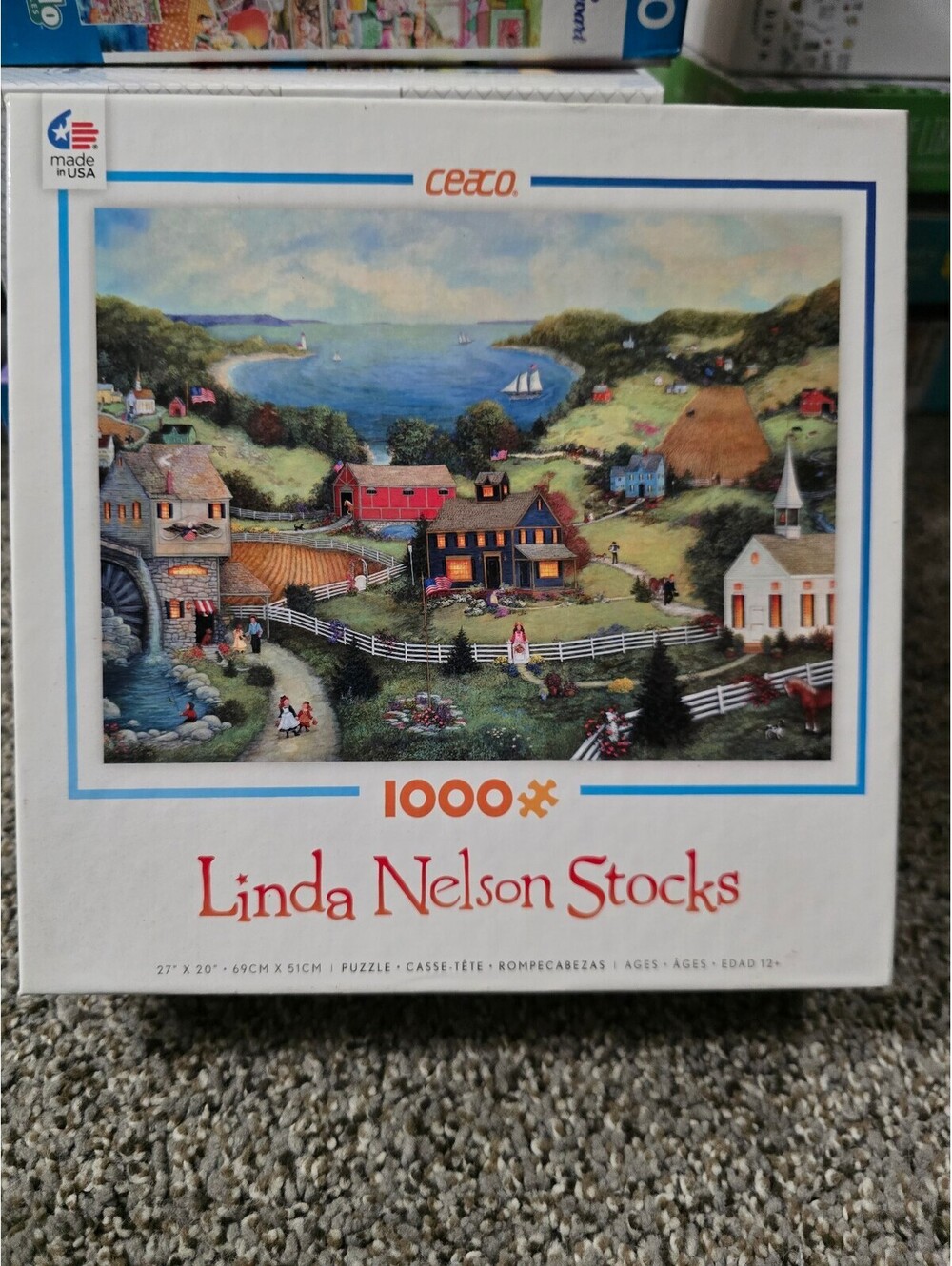Ceaco 1000 Piece Puzzle Linda Nelson Stocks Series I